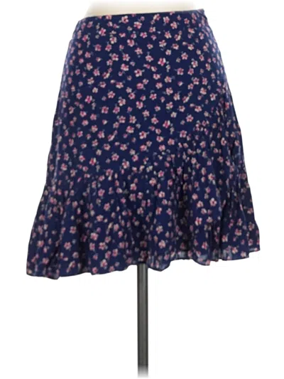 Pre-owned Aqua Casual Skirt In Blue