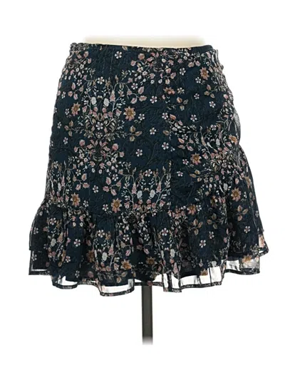 Pre-owned Aqua Casual Skirt In Blue