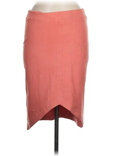 Pre-owned Aqua Casual Skirt In Pink