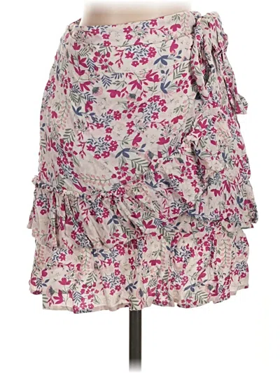 Pre-owned Aqua Casual Skirt In Pink