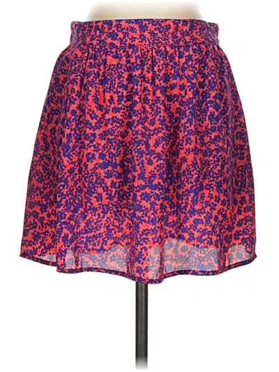 Pre-owned Aqua Casual Skirt In Red