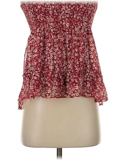 Pre-owned Aqua Casual Skirt In Red