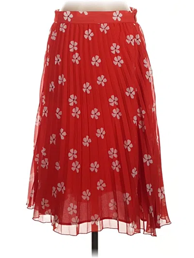 Pre-owned Aqua Casual Skirt In Red