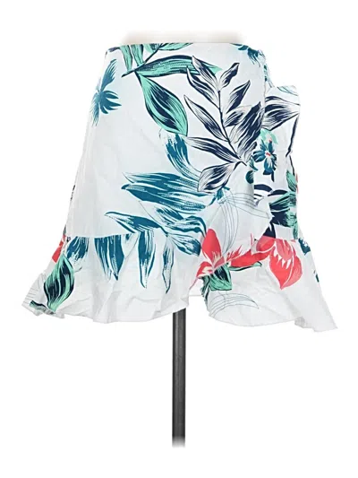 Pre-owned Aqua Casual Skirt In White