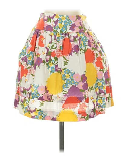 Pre-owned Aqua Casual Skirt In White