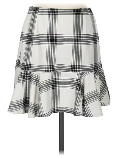 Pre-owned Aqua Casual Skirt In White