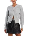 Aqua Chunky Stitch Cardigan - Exclusive In Gray
