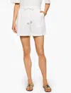 Aqua Club Misses -  Gauze Short Cover-up - White - Large - 100% Cotton Talbots