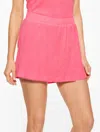 Aqua Club Misses -  Terry Skort Cover-up - Camellia Rose - Xl Talbots In Camellia Rose