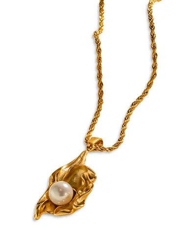 Aqua 8 Other Reasons Cluster Chain Found Oyster Pendant Necklace, 19-22 - Exclusive