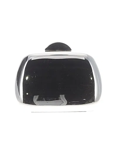 Pre-owned Aqua Clutch In Silver