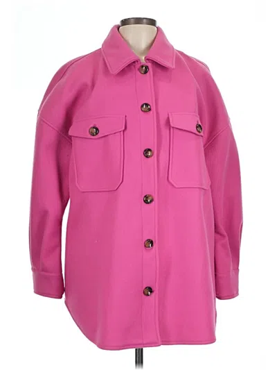 Pre-owned Aqua Coat In Pink