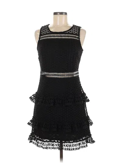 Aqua Cocktail Dress In Black