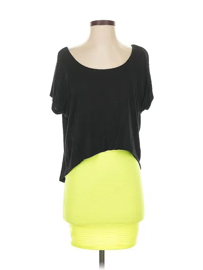 Pre-owned Aqua Cocktail Dress In Black