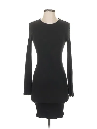 Aqua Cocktail Dress In Black