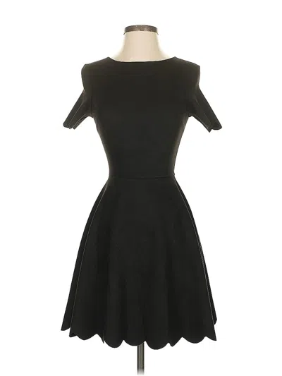 Pre-owned Aqua Cocktail Dress In Black