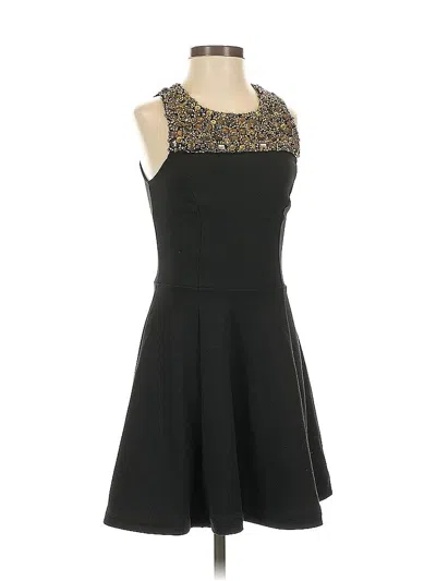 Pre-owned Aqua Cocktail Dress In Black