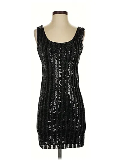 Pre-owned Aqua Cocktail Dress In Black
