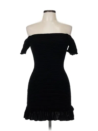 Pre-owned Aqua Cocktail Dress In Black
