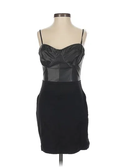 Pre-owned Aqua Cocktail Dress In Black