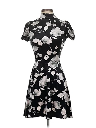 Pre-owned Aqua Cocktail Dress In Black