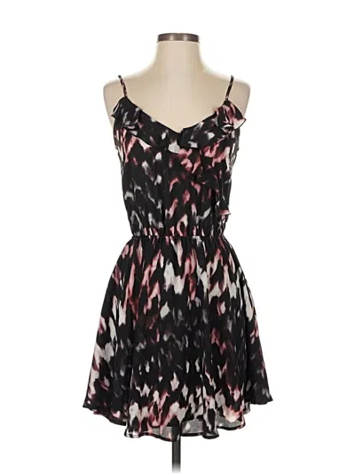 Pre-owned Aqua Cocktail Dress In Black