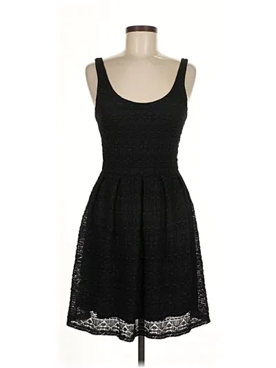 Pre-owned Aqua Cocktail Dress In Black