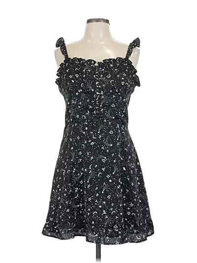 Pre-owned Aqua Cocktail Dress In Black