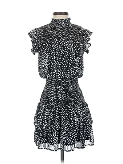 Pre-owned Aqua Cocktail Dress In Black