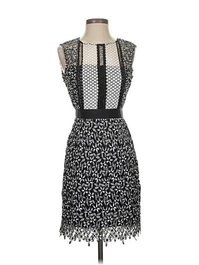 Pre-owned Aqua Cocktail Dress In Black