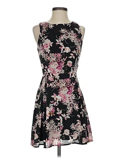 Pre-owned Aqua Cocktail Dress In Black