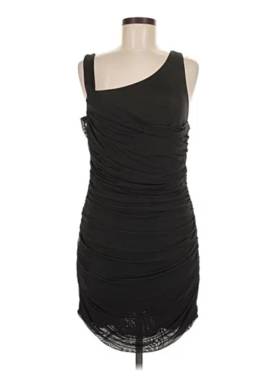 Pre-owned Aqua Cocktail Dress In Black