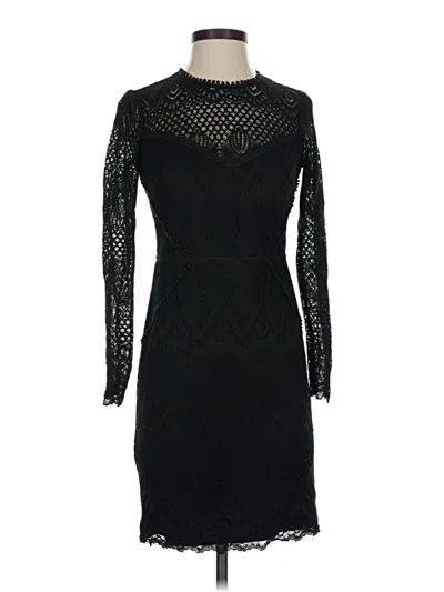 Pre-owned Aqua Cocktail Dress In Black