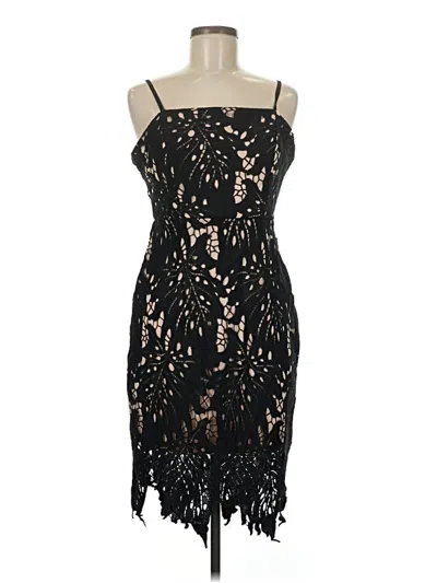 Pre-owned Aqua Cocktail Dress In Black