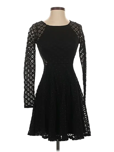 Pre-owned Aqua Cocktail Dress In Black