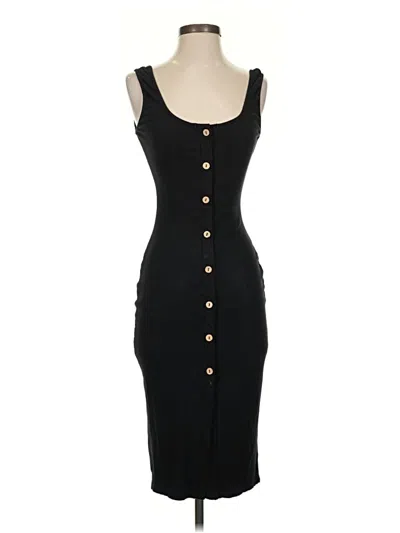 Pre-owned Aqua Cocktail Dress In Black