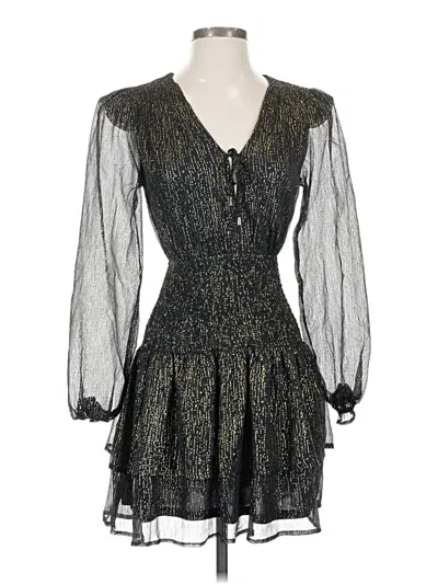 Pre-owned Aqua Cocktail Dress In Black