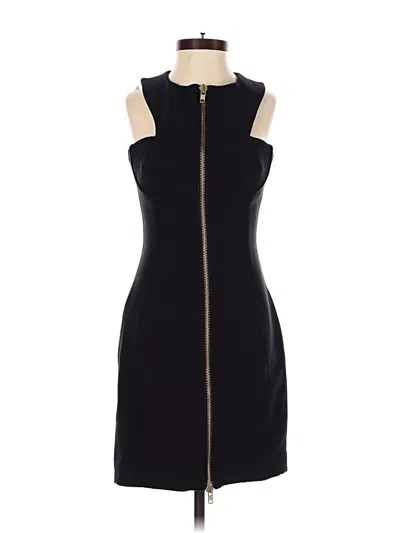 Pre-owned Aqua Cocktail Dress In Black