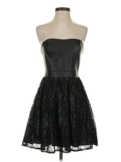 Pre-owned Aqua Cocktail Dress In Black