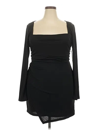 Pre-owned Aqua Cocktail Dress In Black