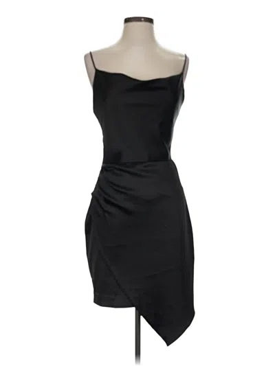 Pre-owned Aqua Cocktail Dress In Black