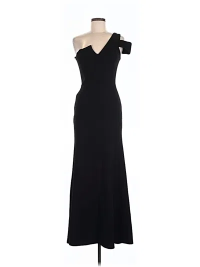 Pre-owned Aqua Cocktail Dress In Black