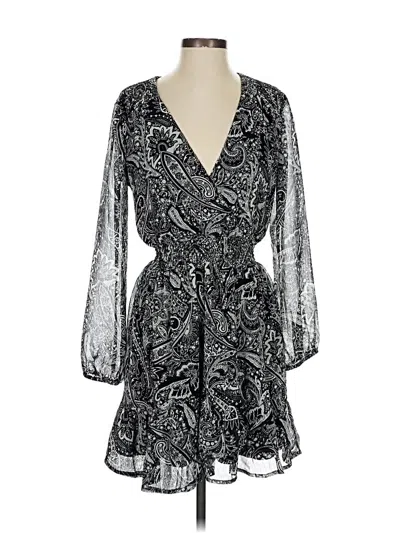 Pre-owned Aqua Cocktail Dress In Black