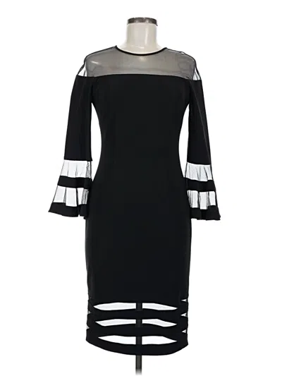 Pre-owned Aqua Cocktail Dress In Black