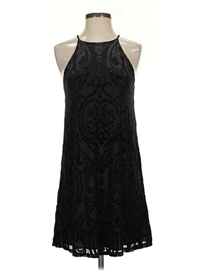 Pre-owned Aqua Cocktail Dress In Black