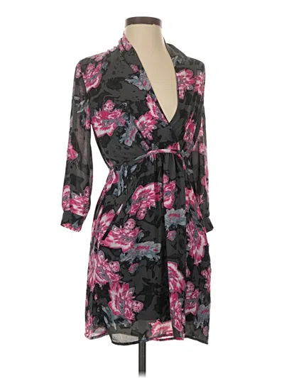 Pre-owned Aqua Cocktail Dress In Black