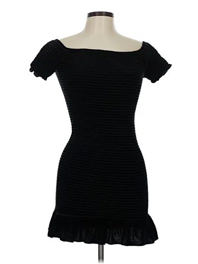 Pre-owned Aqua Cocktail Dress In Black