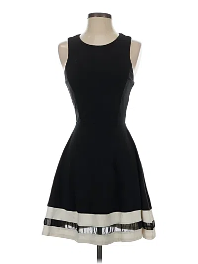 Pre-owned Aqua Cocktail Dress In Black