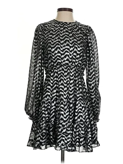 Pre-owned Aqua Cocktail Dress In Black