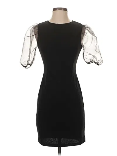 Pre-owned Aqua Cocktail Dress In Black
